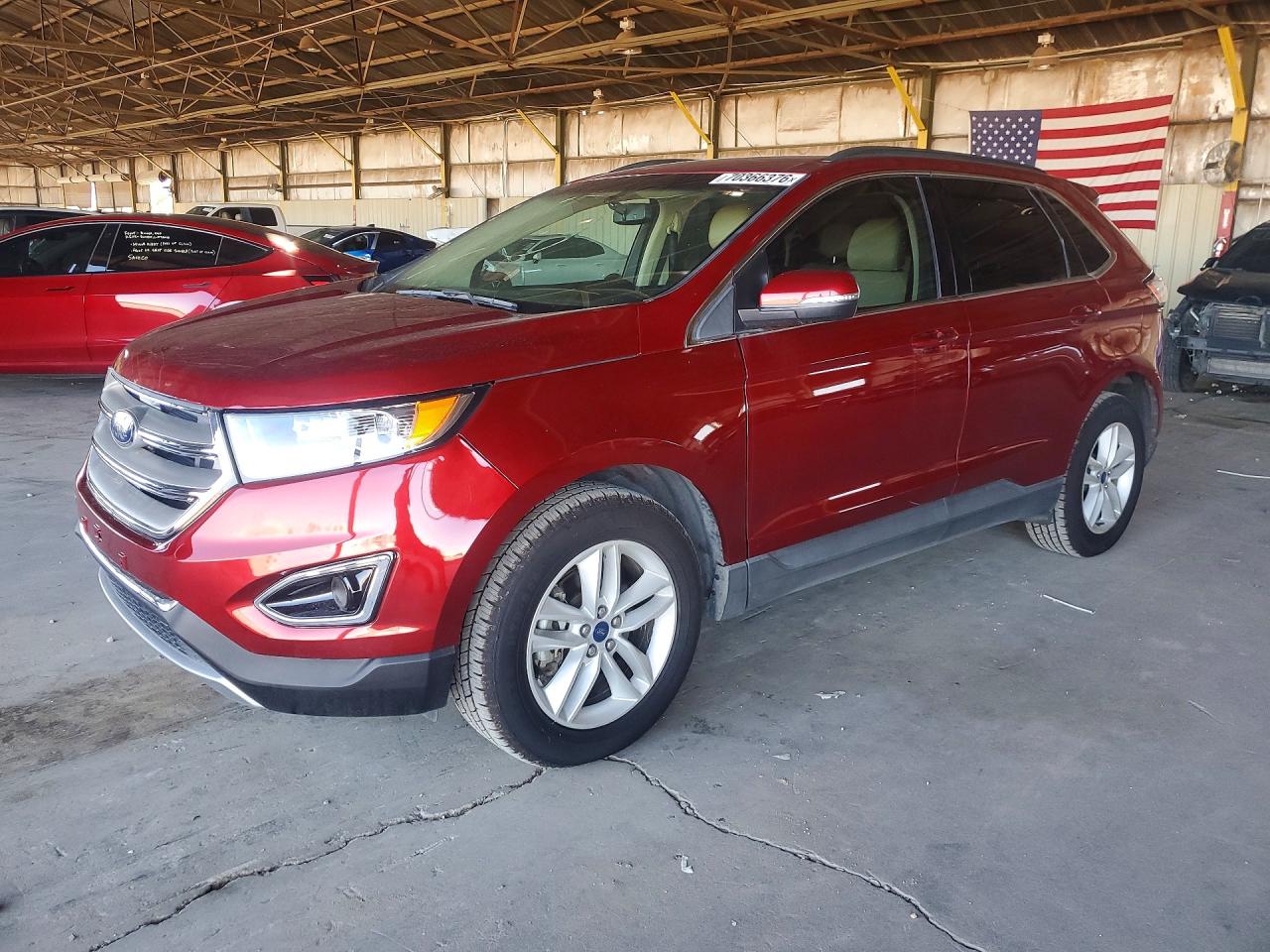 2017 FORD EDGE SEL — Front 3/4