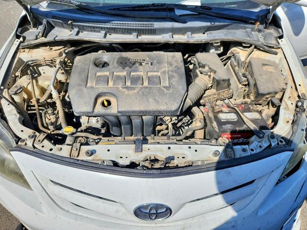 2012 TOYOTA COROLLA — Engine bay