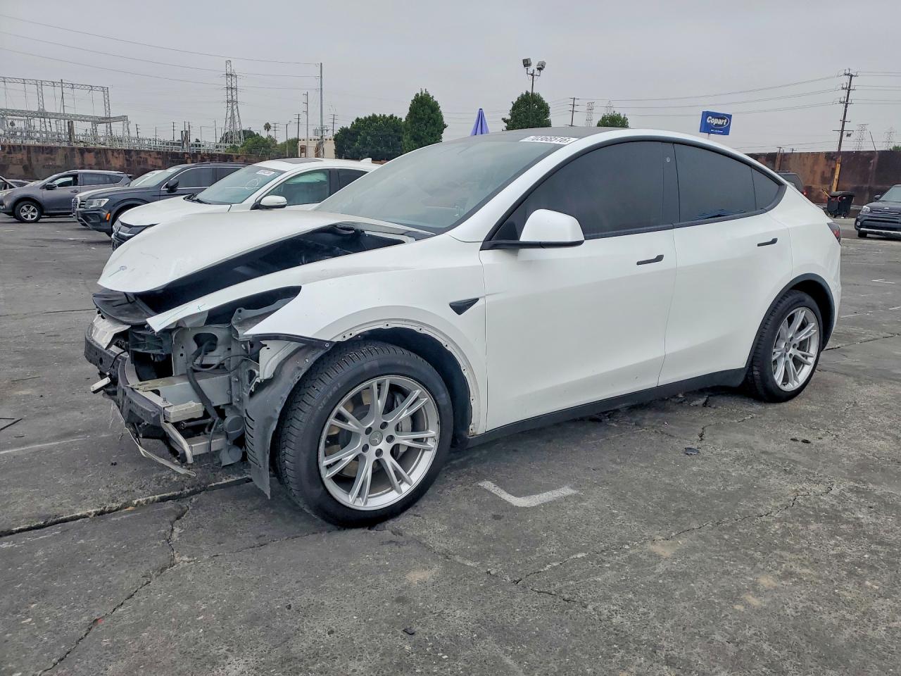 2020 TESLA MODEL Y — Front 3/4