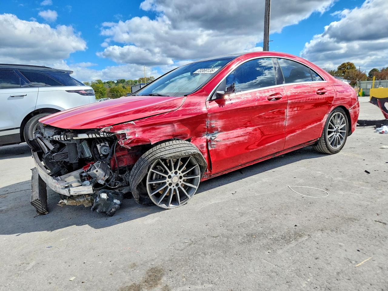 2016 MERCEDES-BENZ CLA-CLASS CLA250 — Front 3/4