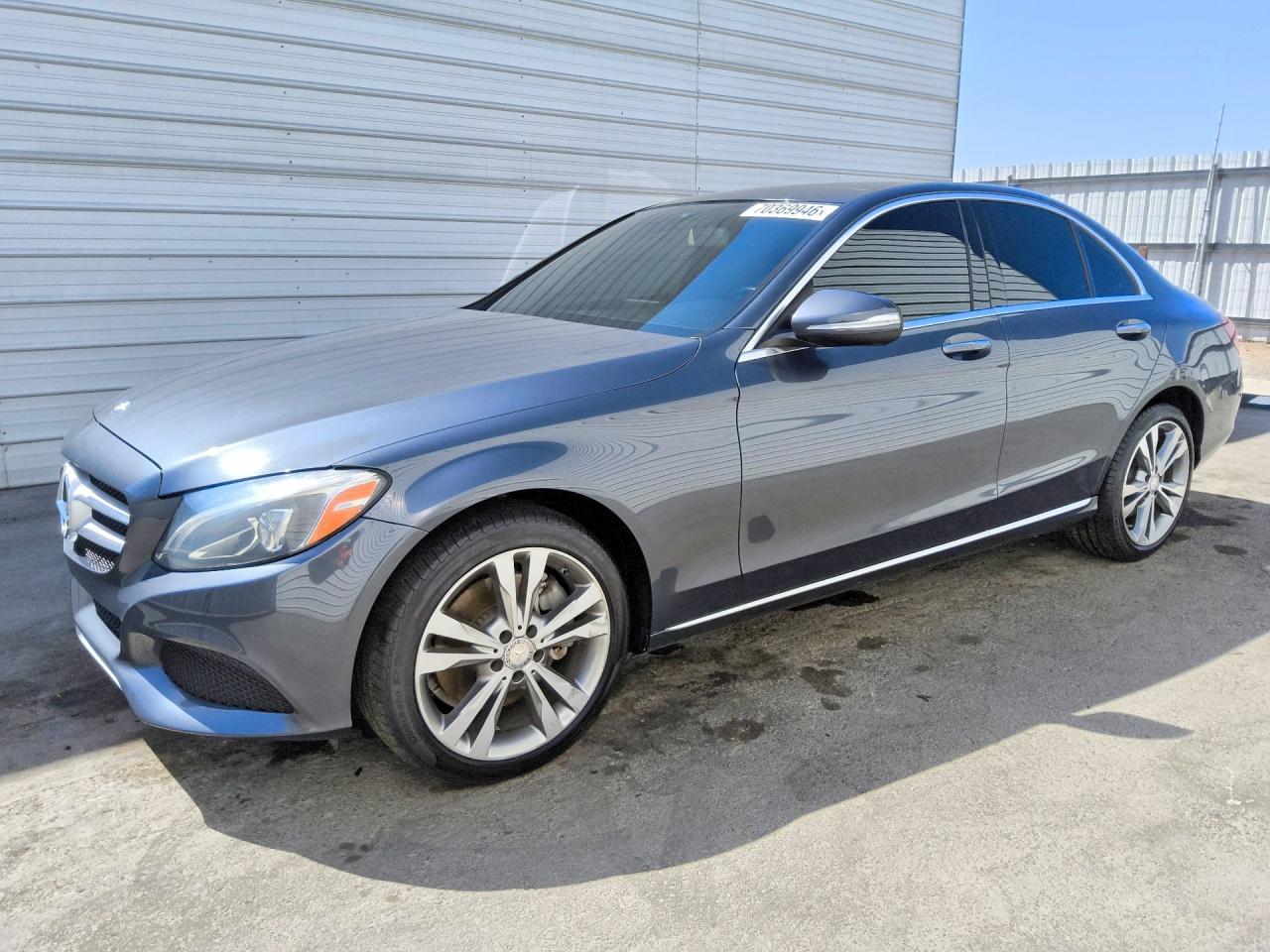 2015 MERCEDES-BENZ C-CLASS 4-MATIC — Front 3/4