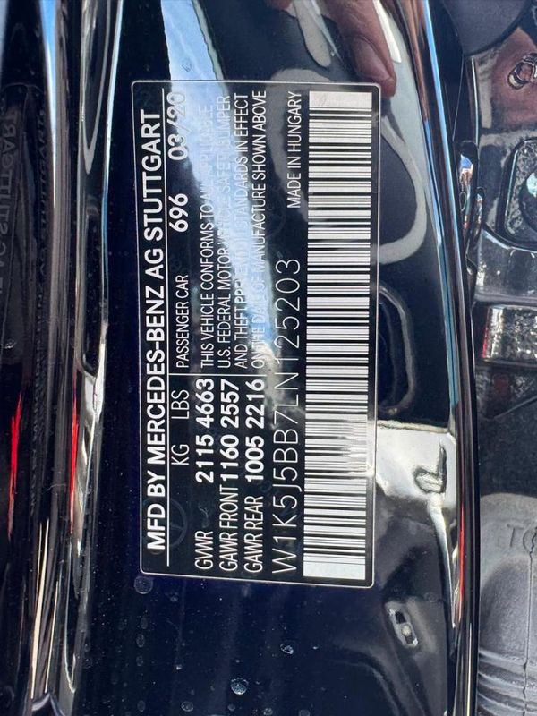 2020 MERCEDES-BENZ CLA AMG CLA35 4M