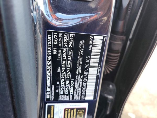 2021 MERCEDES-BENZ GLC-CLASS GLC300 — VINS