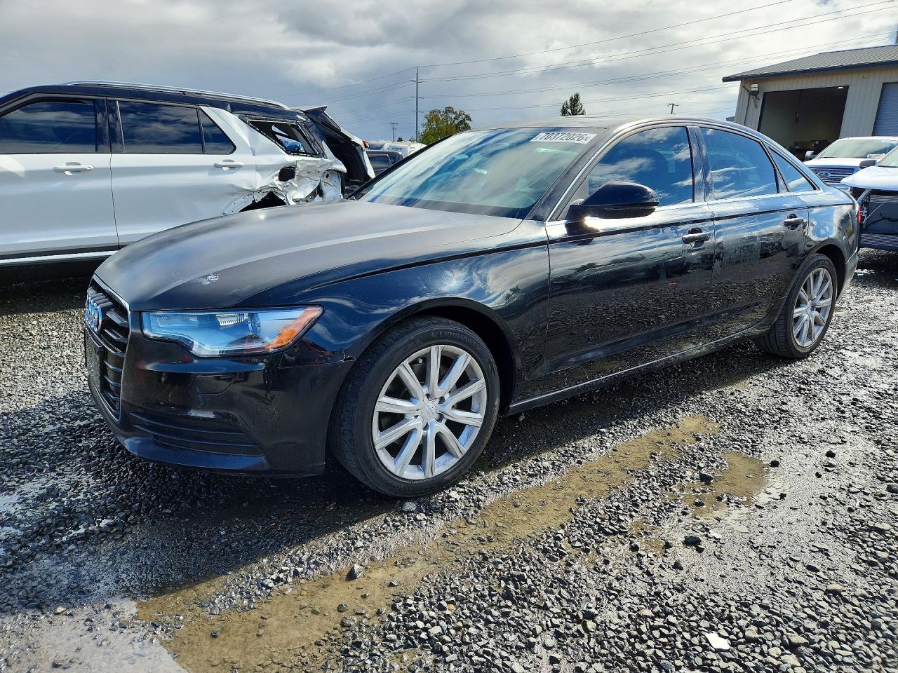 2013 AUDI A6 Premium Plus — Front 3/4