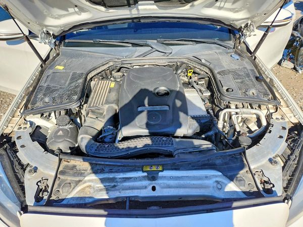 2017 MERCEDES-BENZ C-CLASS C300d-4M — Engine bay