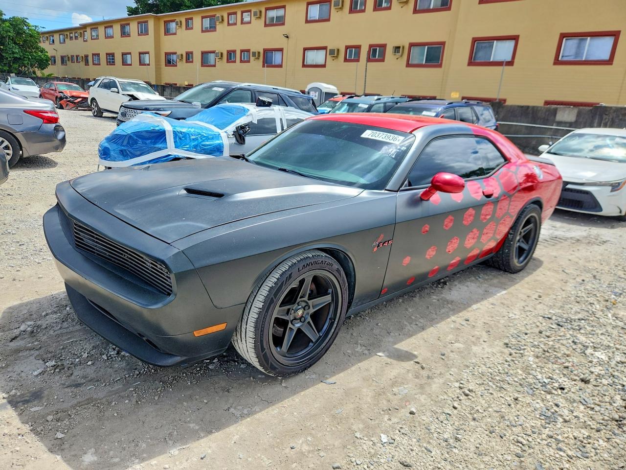 2017 DODGE CHALLENGER R/T — Front 3/4