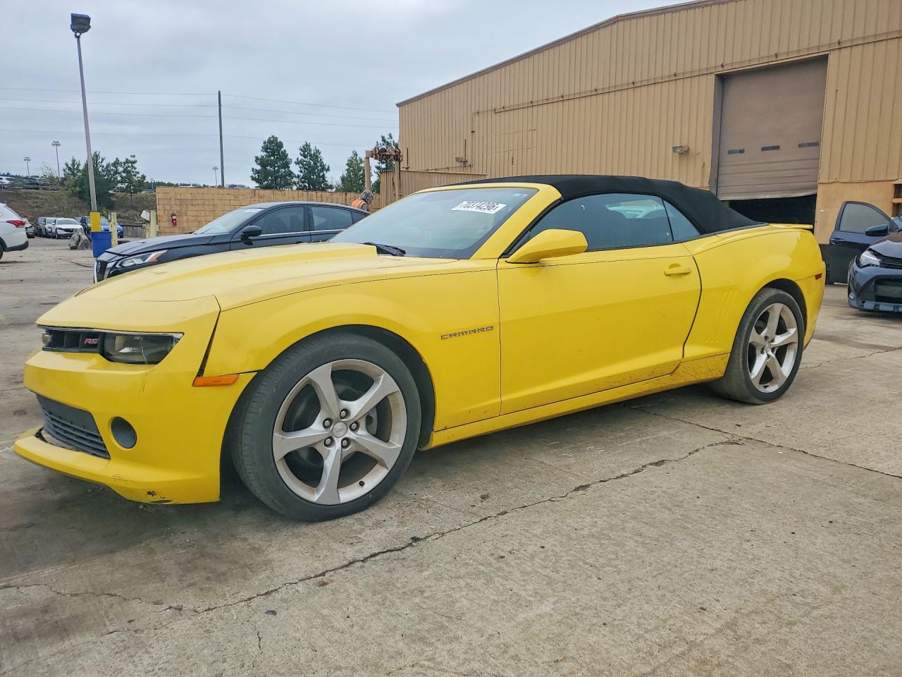 2015 CHEVROLET CAMARO 1LT — Front 3/4