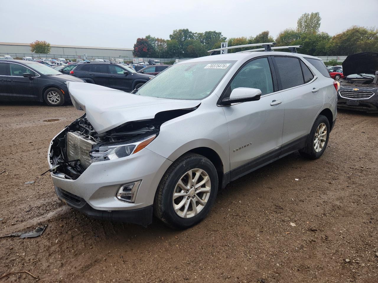 2018 CHEVROLET EQUINOX LT (1LT) — Front 3/4