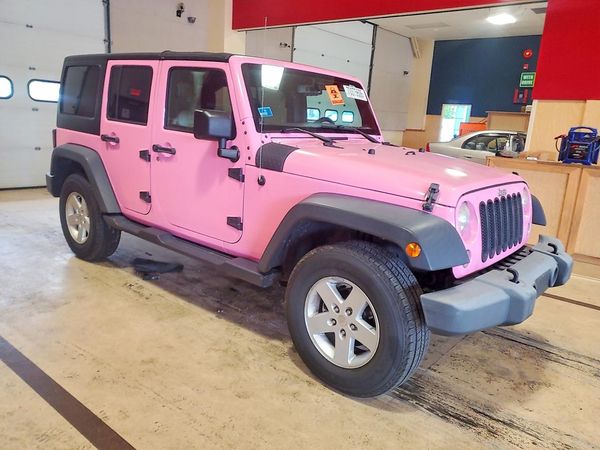 2017 JEEP WRANGLER UNLIMITED Unlimited Sport — Passenger 3/4