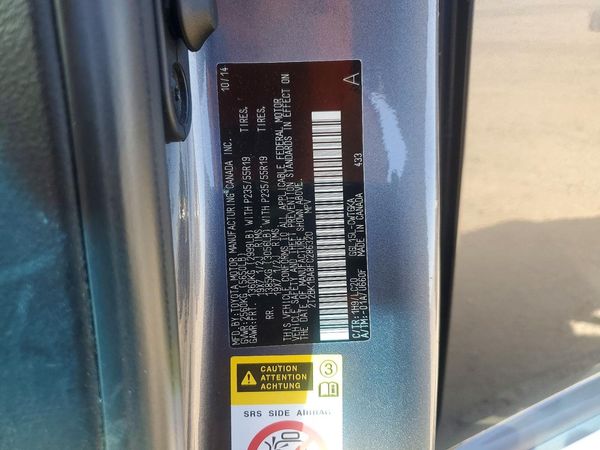 2015 LEXUS RX350 — VINS