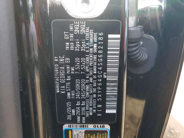 2025 KIA TELLURIDE S — VINS