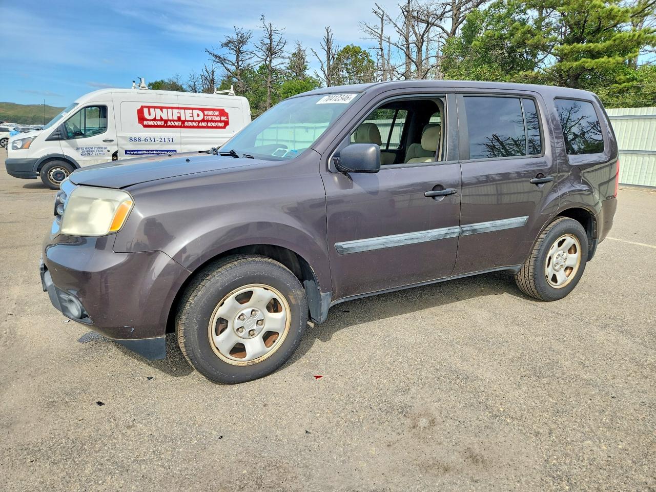 2014 HONDA PILOT LX — Front 3/4