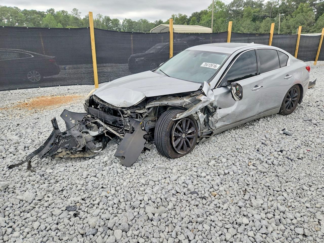 2014 INFINITI Q50 — Front 3/4