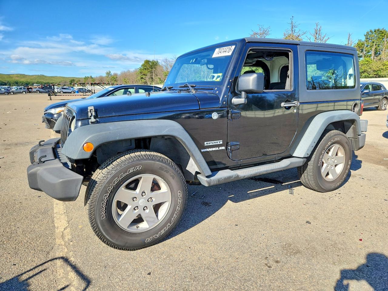 2012 JEEP WRANGLER Sport — Front 3/4