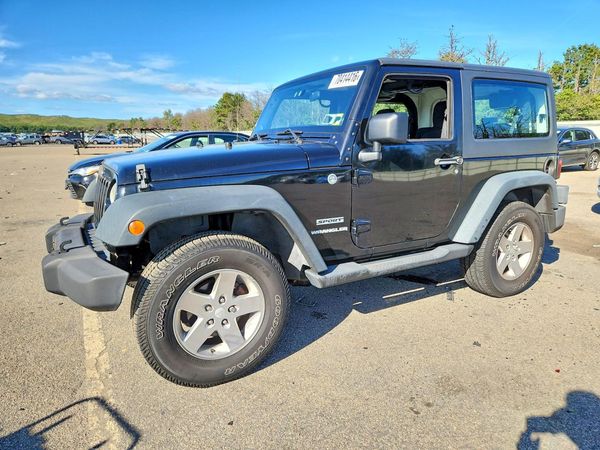 2012 JEEP WRANGLER Sport — Front 3/4