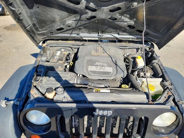 2012 JEEP WRANGLER Sport — Engine bay