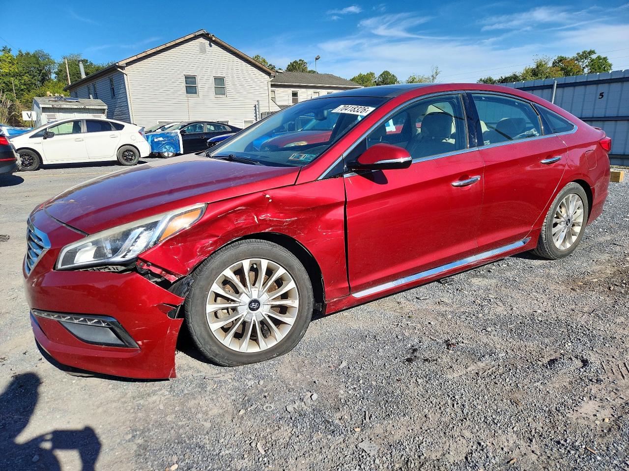 2015 HYUNDAI SONATA — Front 3/4