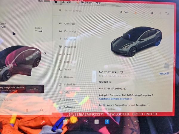 2021 TESLA MODEL 3 — ODOM