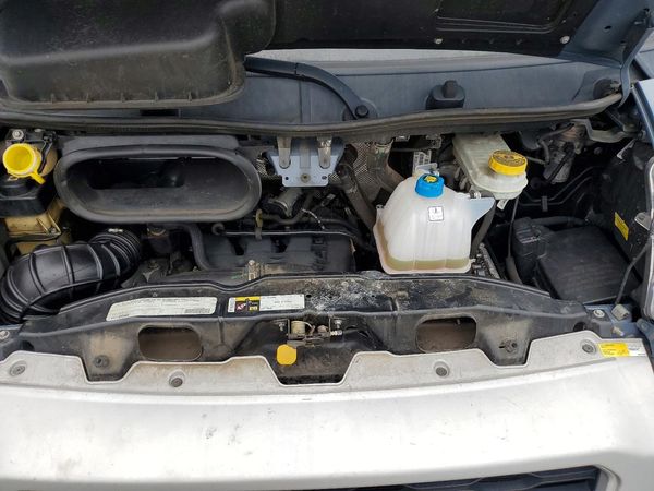 2021 RAM PROMASTER 3500 — Engine bay