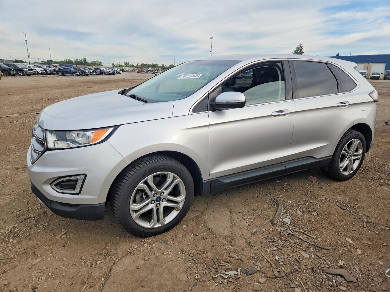 2017 FORD EDGE Titanium — Front 3/4
