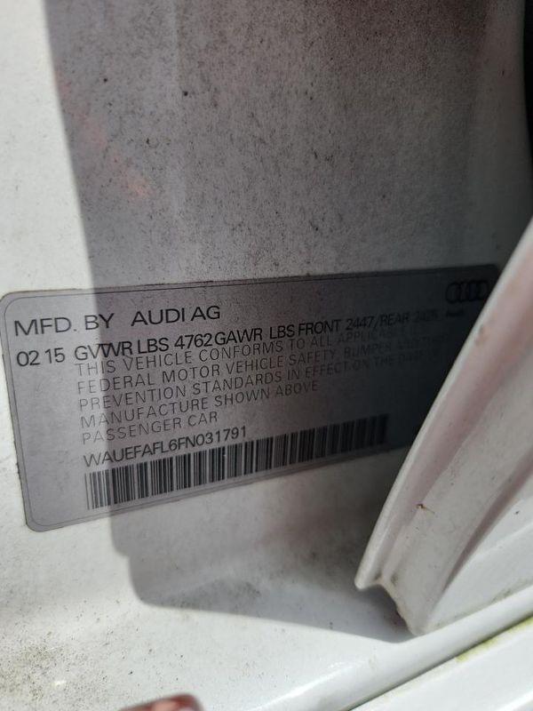 2015 AUDI A4 Premium Plus — VINS