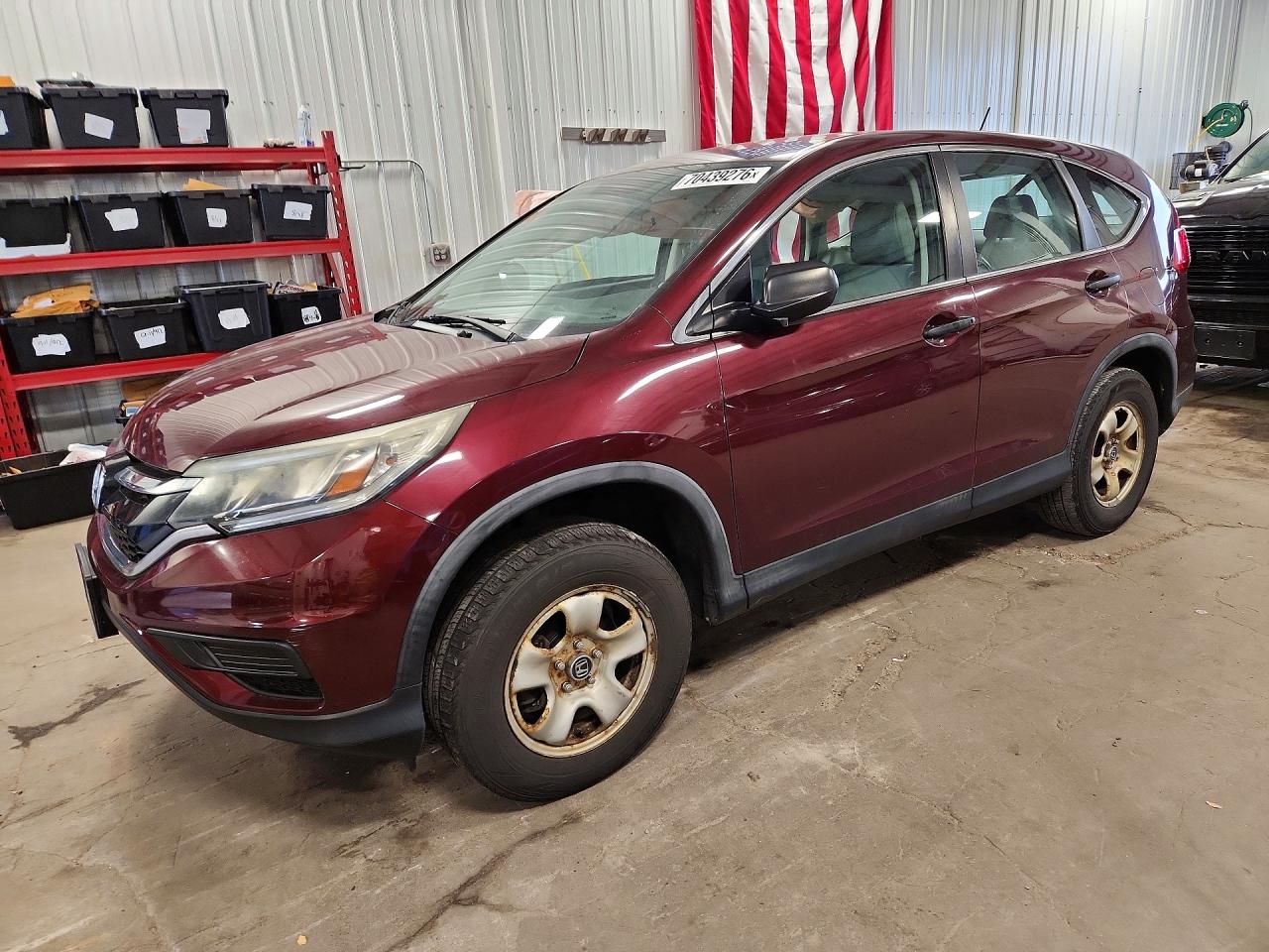 2015 HONDA CRV LX — Front 3/4