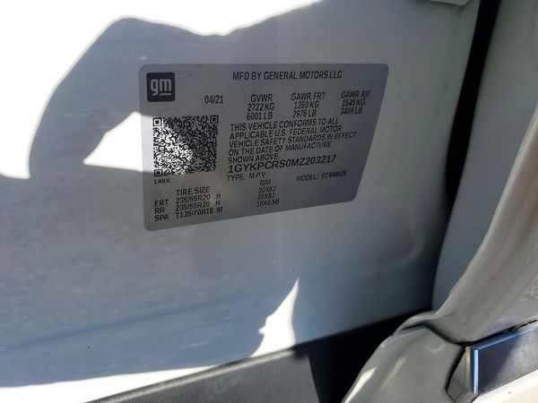 2021 CADILLAC XT6 Premium Luxury — VINS