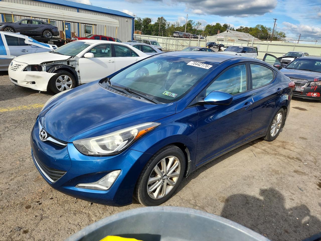 2015 HYUNDAI ELANTRA GLS(Middle) — Front 3/4