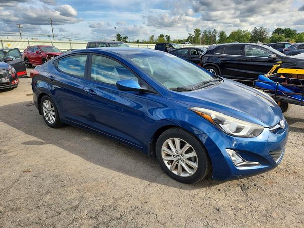 2015 HYUNDAI ELANTRA GLS(Middle) — Passenger 3/4