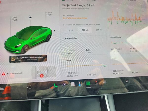 2018 TESLA MODEL 3 — ODOM