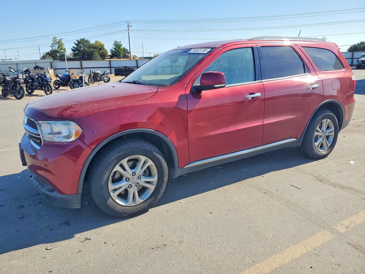 2013 DODGE DURANGO Crew — Front 3/4