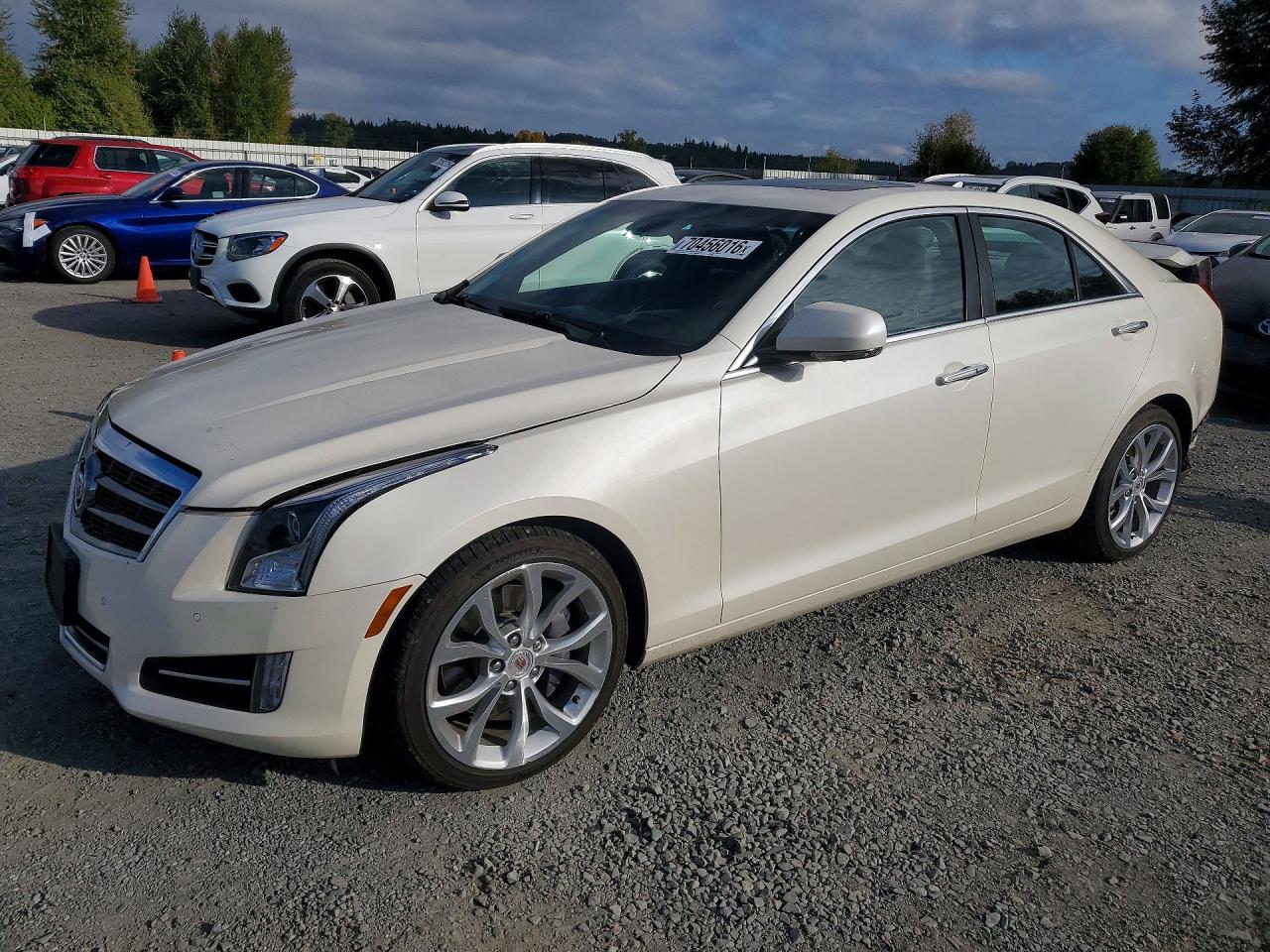 2014 CADILLAC ATS Premium — Front 3/4