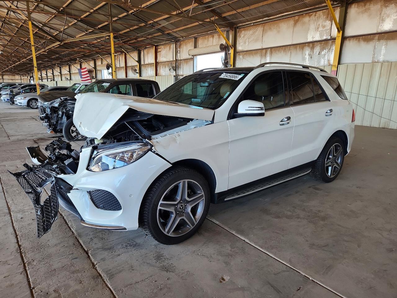 2018 MERCEDES-BENZ GLE GLE350-4M — Front 3/4