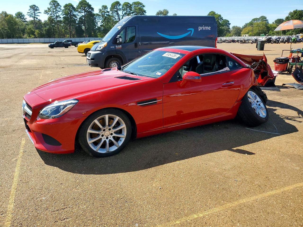 2017 MERCEDES-BENZ SLC-CLASS SLC300 — Front 3/4