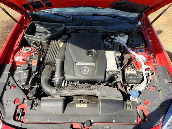 2017 MERCEDES-BENZ SLC-CLASS SLC300 — Engine bay