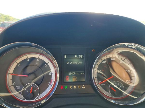 2017 DODGE GRAND CARAVAN GT — ODOM