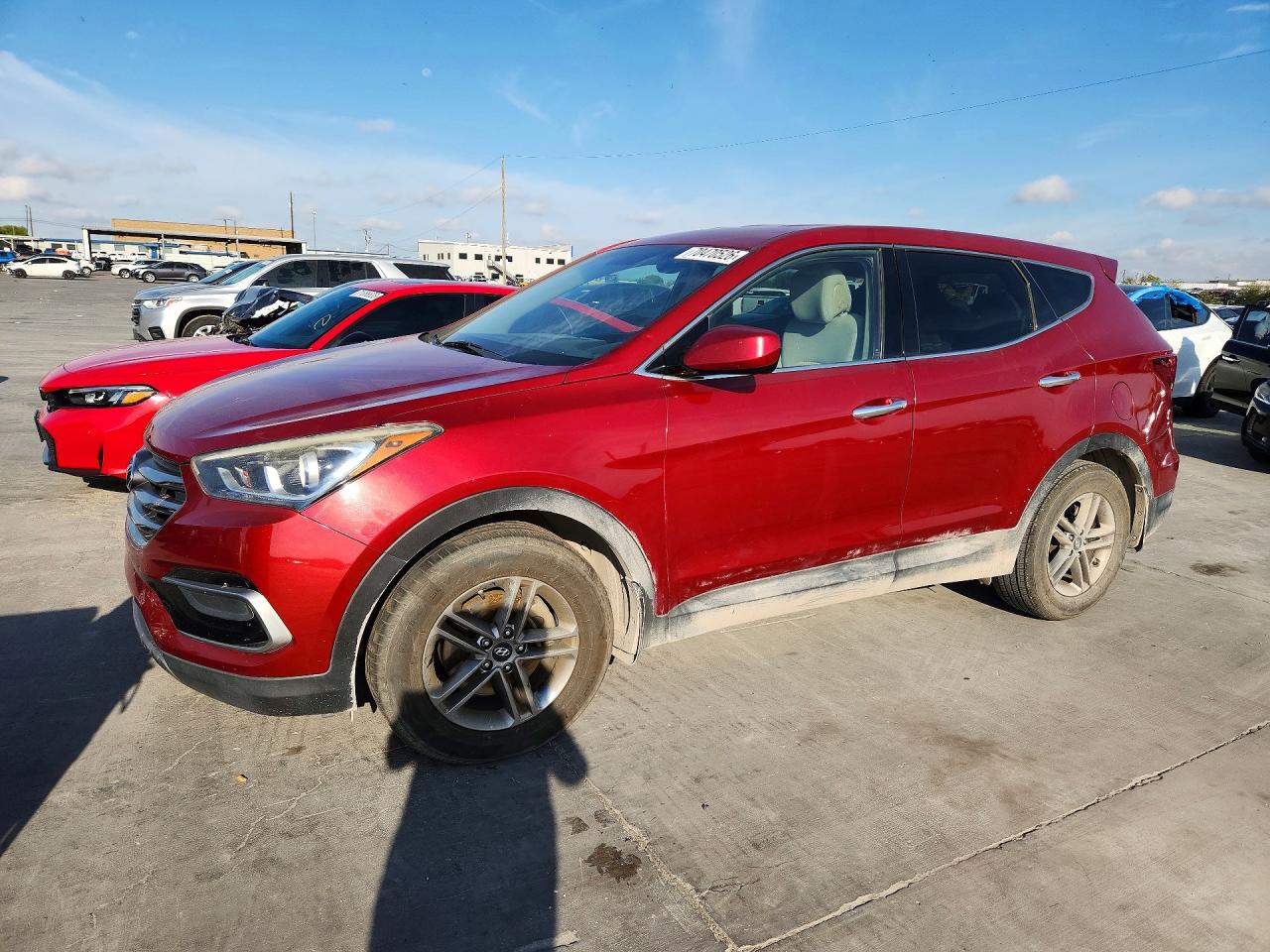 2017 HYUNDAI SANTA FE Base — Front 3/4
