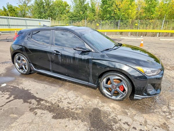 2019 HYUNDAI VELOSTER — Passenger 3/4