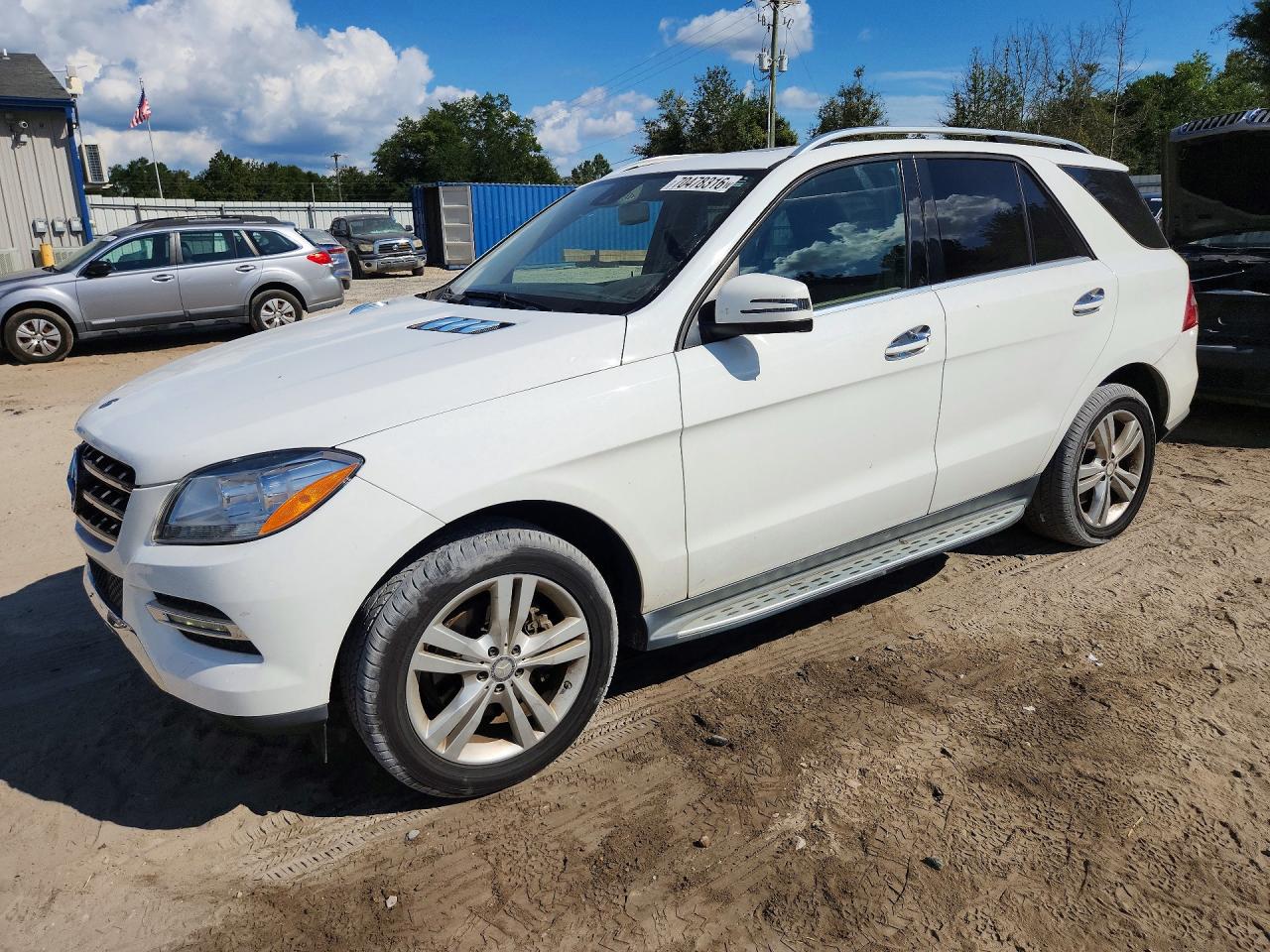 2015 MERCEDES-BENZ ML ML350 — Front 3/4