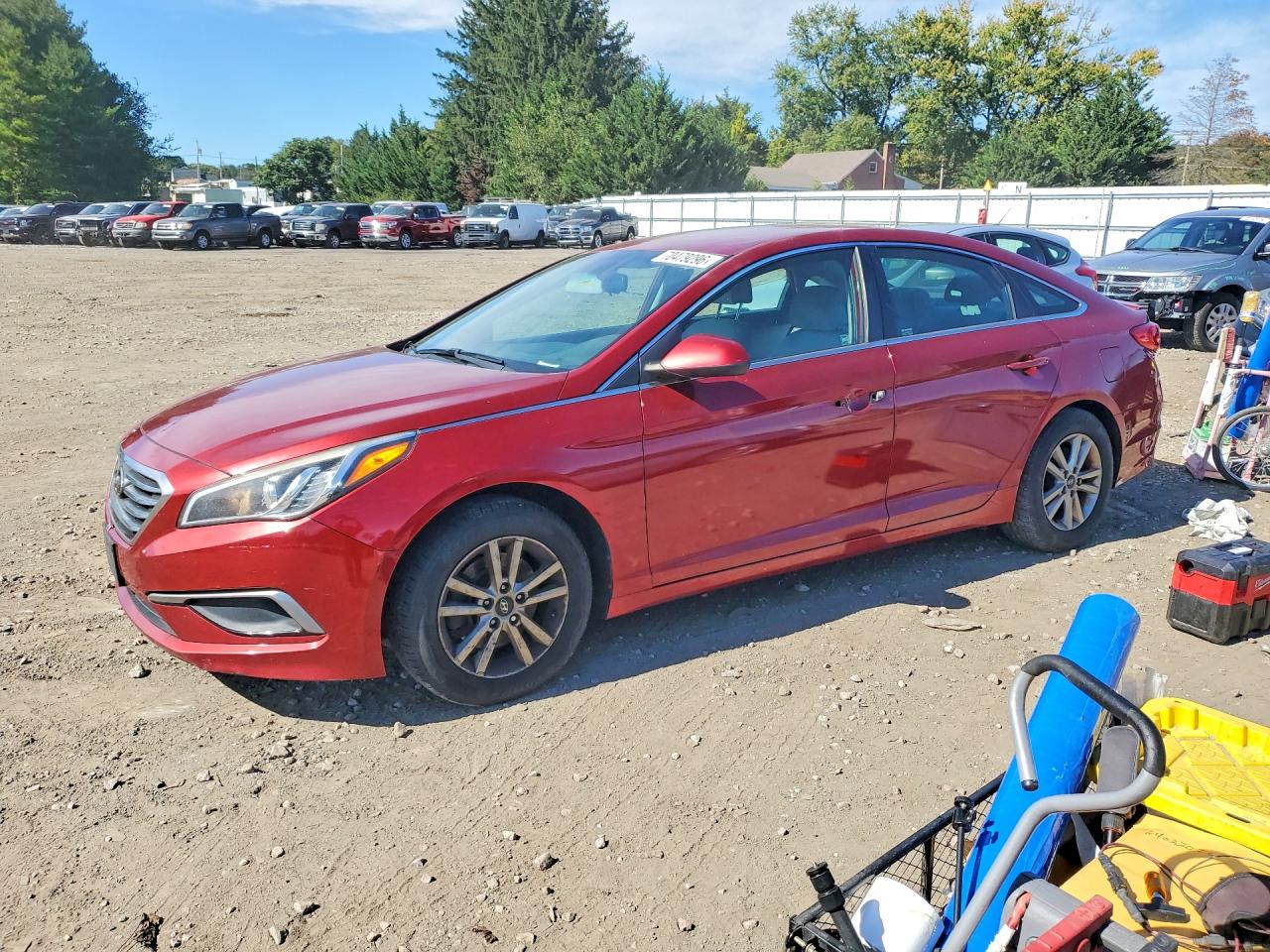 2016 HYUNDAI SONATA — Front 3/4