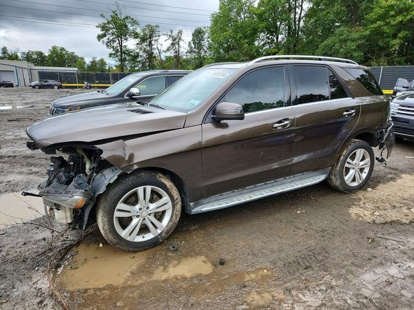 2014 MERCEDES-BENZ M-CLASS ML350 4-MATIC — Front 3/4