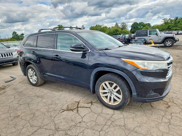 2016 TOYOTA HIGHLANDER Base/Hybrid — Passenger 3/4