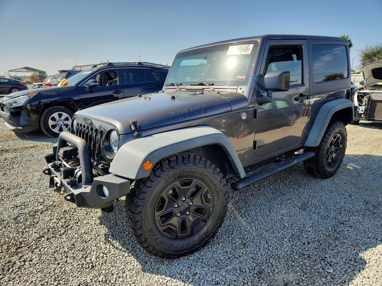 2014 JEEP WRANGLER Sport — Front 3/4