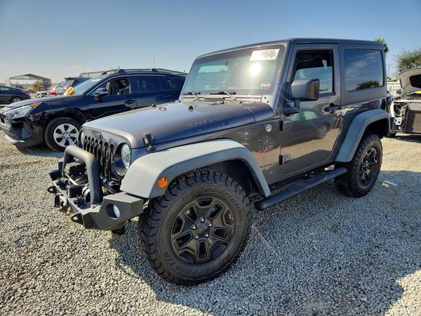 2014 JEEP WRANGLER Sport — Front 3/4