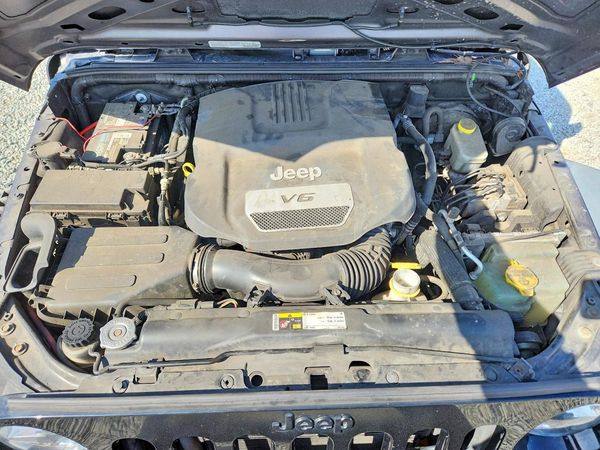 2014 JEEP WRANGLER Sport — Engine bay