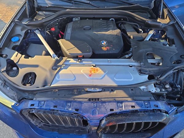 2021 BMW X3 xDrive30i — Engine bay