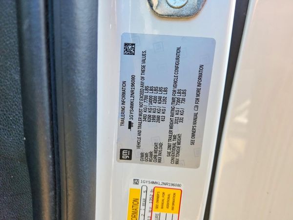 2022 CADILLAC ESCALADE Premium Luxury Platinum — VINS
