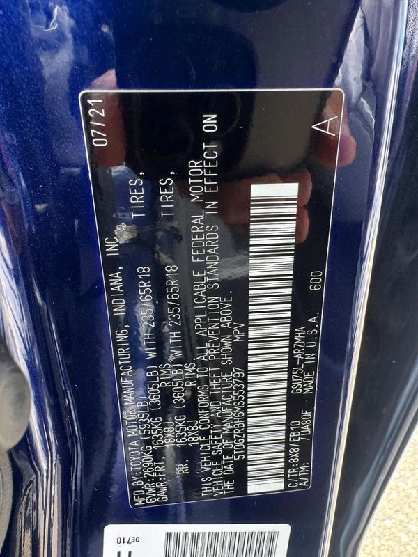 2021 TOYOTA HIGHLANDER