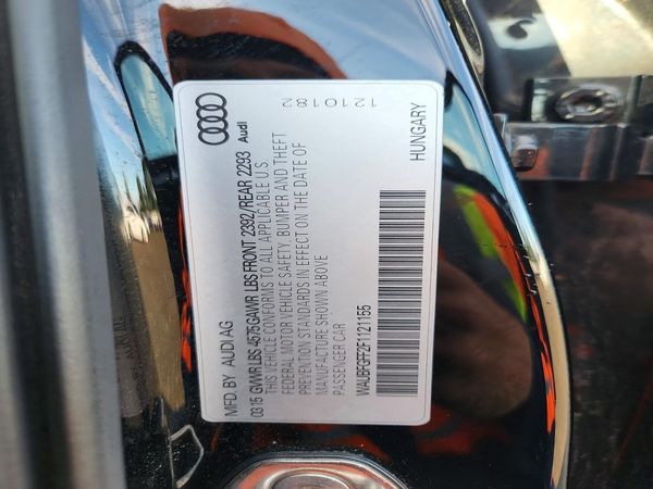 2015 AUDI A3 Premium Plus — VINS