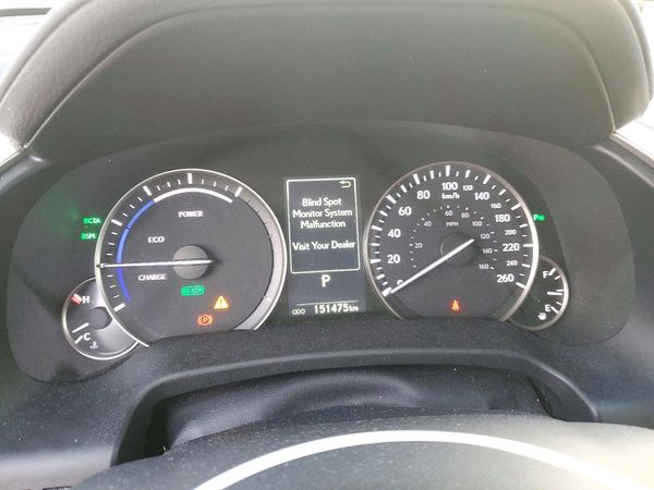 2016 LEXUS RX450 450h — ODOM
